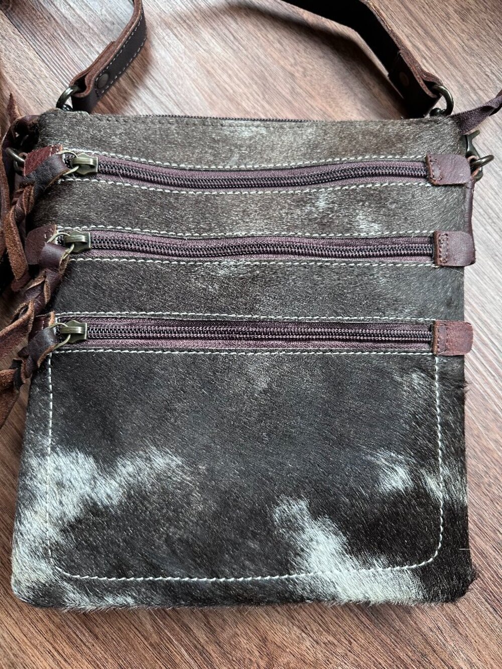 American Darling Genuine Cowhide Crossbody Bag